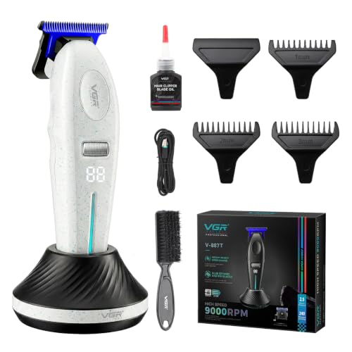 VGR 887T Professional Hair Clippers for Men with Ceramic Blades