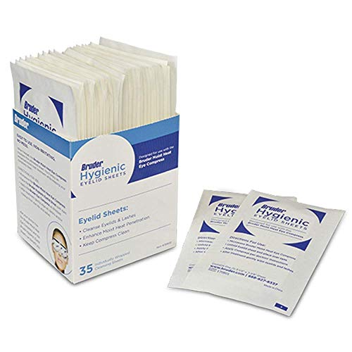 Bruder Dry Eye Care Bundle (Moist Heat Eye Compress/Hygienic Eyelid Sheets)