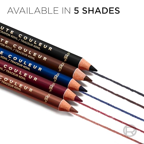 L'Oreal Paris Haute Couleur Kohl Eyeliner Pencil, Black Silk