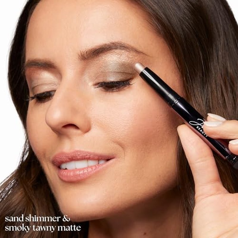 Julep Eyeshadow Stick Duo - Crème-to-Powder, Waterproof, Long-Lasting