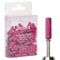 Curacoro 100 Pcs Mini Sanding Bands 120 Grit for Nail Drill