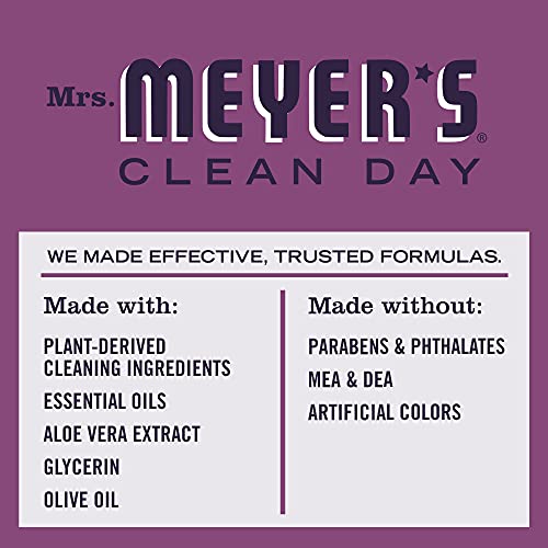 MRS. MEYER'S CLEAN DAY Hand Soap, Plumberry, Made with Essential Oils, 12.5 oz