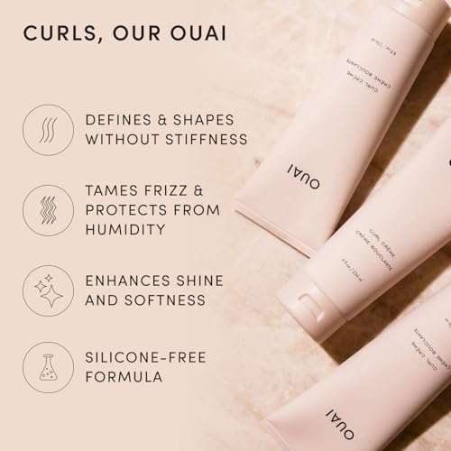 Curl Defining Cream - Hydrating Hair Cream for Curly Hair (8 Oz)