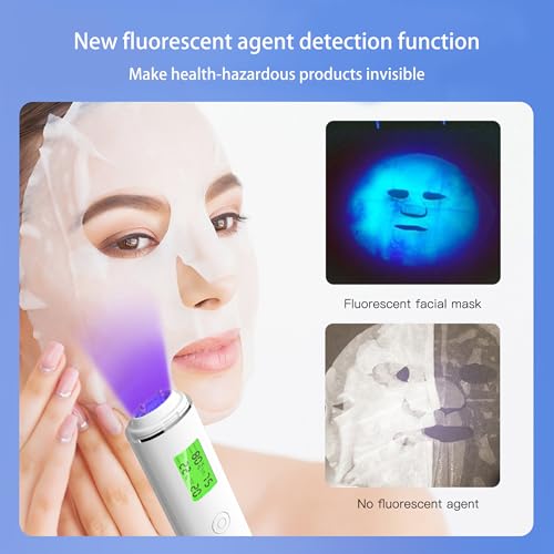 Digital Skin Moisture & Oil Analyzer with LCD Display
