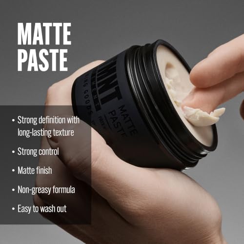 STMNT Matte Paste 3.38 oz | Strong Hold Hair Clay for Men