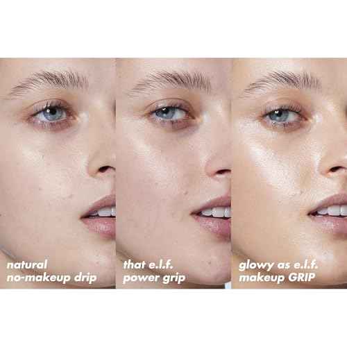 e.l.f. Power Grip Primer + 4% Niacinamide, Gel-Based & Hydrating Face Primer, Evens Skin & Brightens, Grips Makeup, Vegan & Cruelty-Free, 0.8 Fl Oz