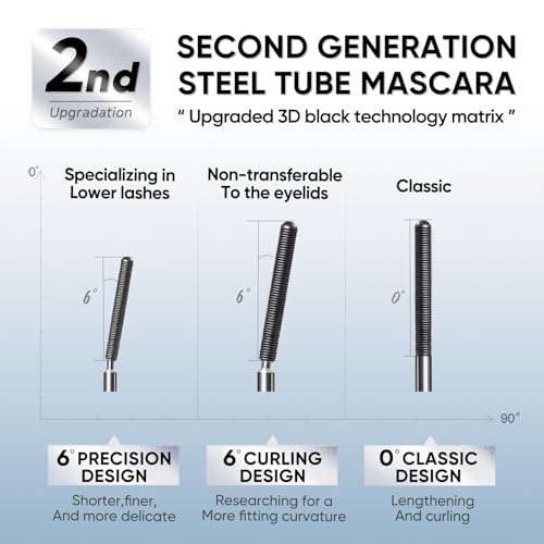 JUDYDOLL 3D Curling Eyelash Iron Mascara - Waterproof & Long-Lasting