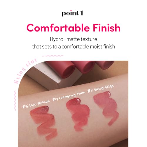 ETUDE Fixing Tint #01 Analog Rose - Long Lasting Matte Lipstick