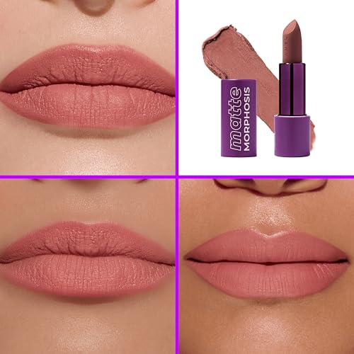 Lamel Rosewood Matte Lipstick – Lightweight, Long-Lasting Color