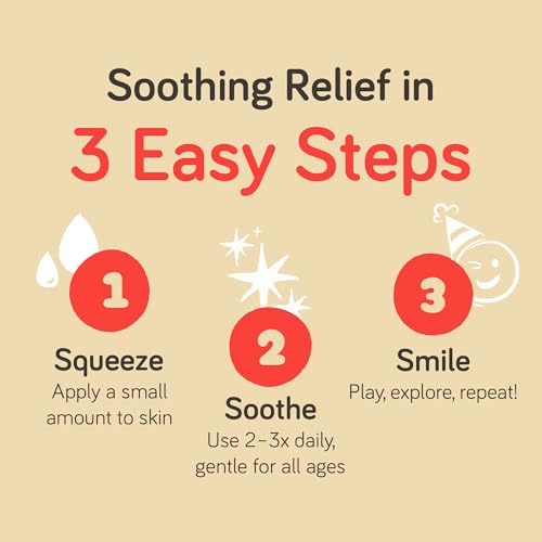 Boo Boo Gel for Kids I Gentle Hypochlorous Acid Skin Relief | Non-Stinging Cleaning Gel for Cuts, Scrapes, Bug Bites, Rashes & Minor Burns | Safe for All Ages, Alcohol-Free, Fast Soothing Care