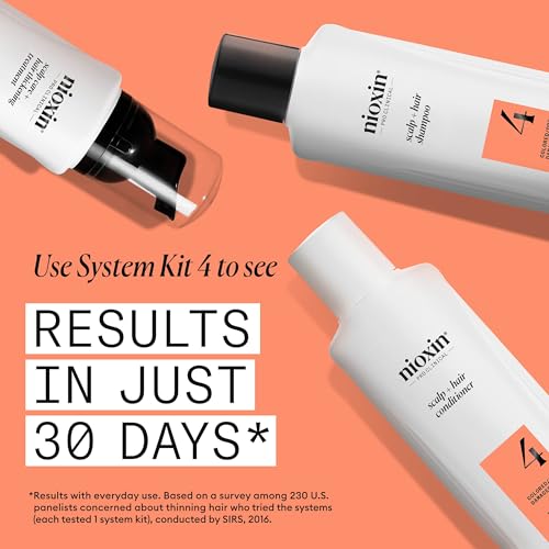 Nioxin System 4 Hair Thickening Leave-In Treatment for Colored & Thinning Hair