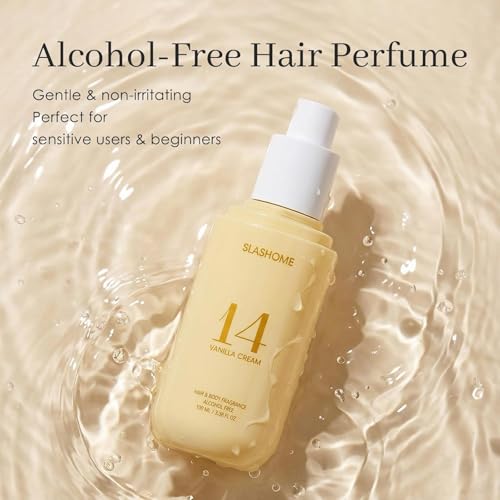 Vanilla Cream Hair & Body Mist - Alcohol-Free 100ml