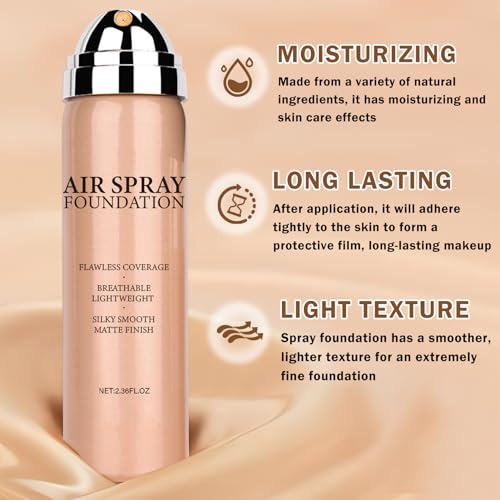 AIUEO Magic Minerals Airbrush Foundation Spray Makeup