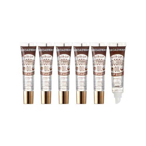 Ruby Kisses Broadway Vita-Lip Gloss 6 Pack - Coconut Oil