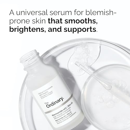 The Ordinary Skin Care Set with Serums for Hydrating Brightening & Pore-Minimizing