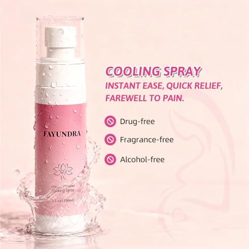 FAYUNDRA Postpartum Recovery Kit - Version 6 with Peri Bottle, Cooling Spray, Disposable Underwear, Pads & Cold Packs