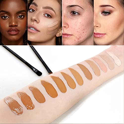 SURORAIN 12-Color Professional Concealer Palette for Full Coverage & Long-Lasting Makeup
