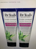 Dr. Teal's Softening Coconut Oil Foot Scrub Gift Set - 2 Pack (6 oz)