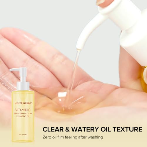 Neutriherbs Vitamin C Makeup Remover Oil - Waterproof Cleanser