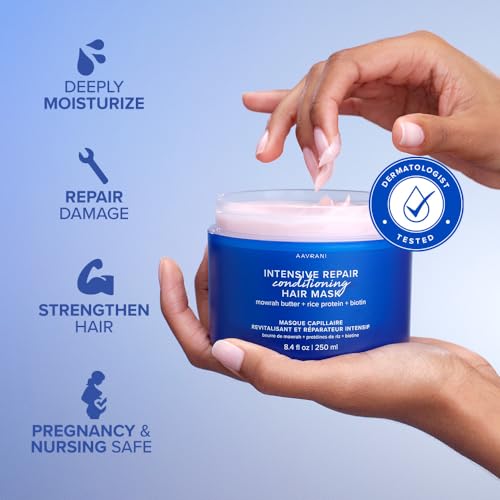 AAVRANI Intensive Repair Hair Mask, 8.4oz Deep Conditioning