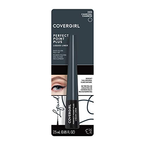 COVERGIRL Perfect Point Plus Liquid Eyeliner Bundle, Espresso & Charcoal