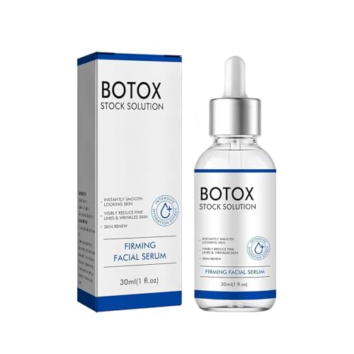 Generic Botox Stock Solution Facial Serum,Botox Stock Anti Aging Serum For Face,Instant Face Tightening,Reduce Fine Lines,Wrinkles, Boost Skin Collagen, Hydrate & Plump Skin（1pcs）.