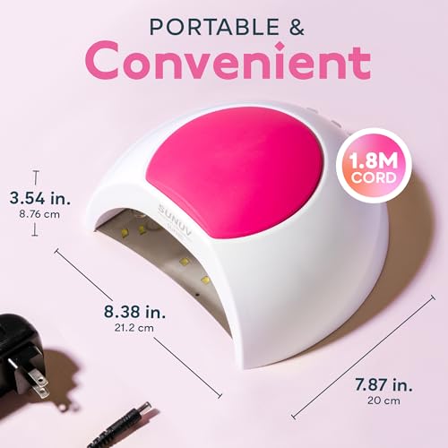 SUNUV SUN2C Professional UV LED Nail Lamp with Auto Sensor & 4 Timers