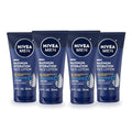 NIVEA MEN Maximum Hydration Face Lotion, Face Lotion with Broad Spectrum SPF 15 Sunscreen for Men, 4 Pack of 2.5 Fl Oz Tubes