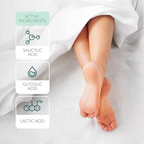 Patchology PoshPeel Foot Peeling Mask for Dry Cracked Feet - AHA & BHA