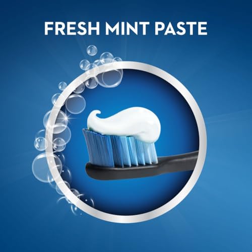 Mint Crest Cavity & Tartar Protection Toothpaste 5.7oz Pack of 2 - Whitening & Fresh Breath