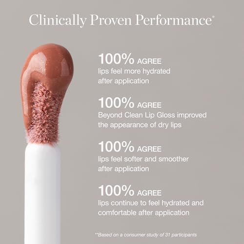 Ogee Beyond Clean Plumping Lip Gloss - Organic Peony