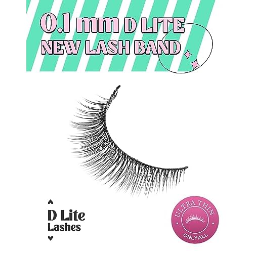Natural Eyelashes Natural Look Small Lashes Short Eyelashes Natural Lashes False Eyelashes Wispy Eye Lashes Pack 10 Pairs D-M05