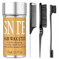 Hair Wax Stick & Brush Set for Flyaway Control