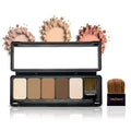 Profusion Cosmetics Contour 5 Color Highly Pigmented Makeup Palette - Curated Selection Of Powders To Highlight, Bronze, and Contour, Seamlessly Buildable, Lightweight & Travel-Friendly Kit