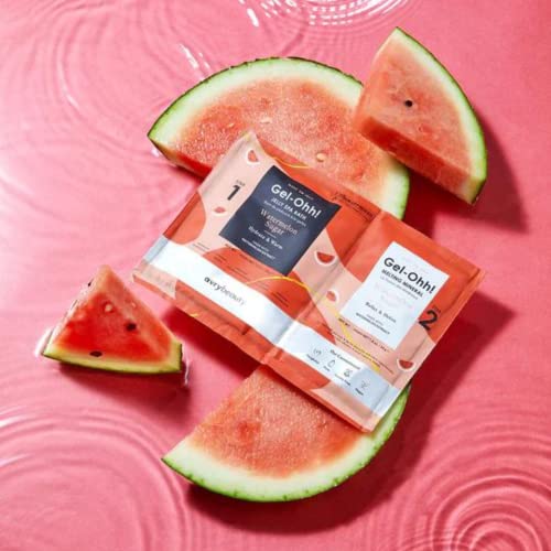 Watermelon Scented Jelly Pedicure Soak - Hydrating Foot Spa Treatment