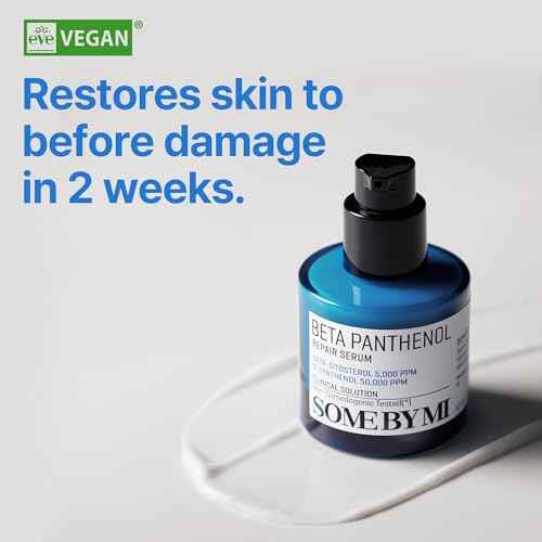 SOME BY MI Beta-Panthenol Repair Serum ? 1.01oz, 30ml ? Korean Hydrating Hyaluronic Acid Serum for Face ? Daily Barrier Repair & Soothing Formula with Beta-Sitosterol & Panthenol ? Korean Skin Care