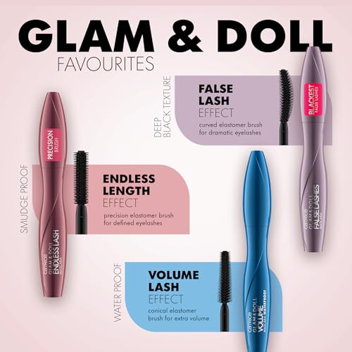 Catrice Glam & Doll Volumizing Mascara Black - Vegan