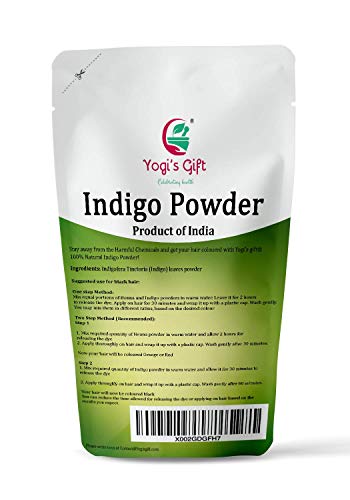 Natural Indigo Powder for Hair Dye - 8 oz Pure Indigofera