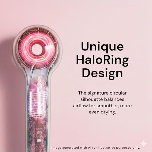 L'ANGE HAIR Axia HaloRing Ionic Hair Dryer | Professional Blow Dryer