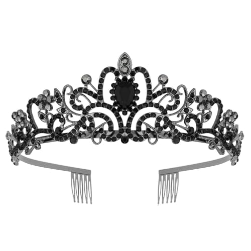 Crystal Rhinestone Tiara Crown for Women