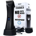 BALLS Trimmer V3 The Archibald - Body & Pubic Hair Shaver for Men - No Cuts, Sacksafe Guard, Rechargeable, 100% Waterproof, Cordless - Wet/Dry with Replaceable Ceramic Blades Archibald Trimmer