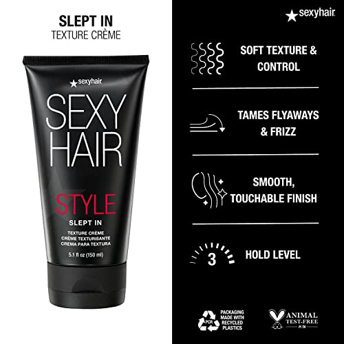 SexyHair Style Slept In Texture Cream - Soft Hold