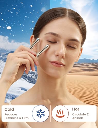 Lemove Gua Sha Tool Stainless Steel Facial Massager