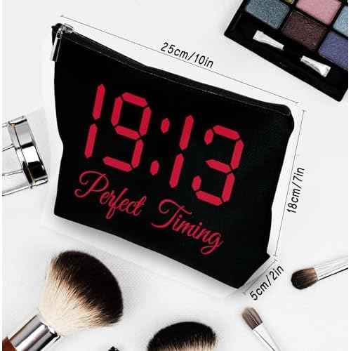 Sorority Gift Red and Black Makeup Cosmetic Bags Black Greek Sorority Gift Paraphernalia for Sister Friend