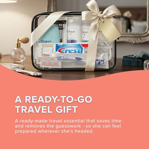 12-Piece TSA-Compliant Women's Travel Toiletry Kit