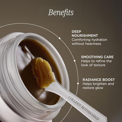 Colleen Rothschild Honey Nectar Radiance Mask ? Brightening Vitamin C & Bakuchiol Face Mask with Honey Complex for Glow & Hydration