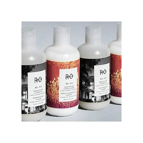 R+Co Bel Air Smoothing Shampoo and Conditioner Set (8.5 Oz) | Body + Shine + Smoothing for All Hair Types | Vegan + Cruelty-Free |