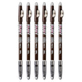 Kiss Go Brow Eyebrow Pencil Dark Brown (6 Pack)