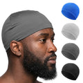 4-Pack Wave Caps for Men | 360 Waves & Hair Protection