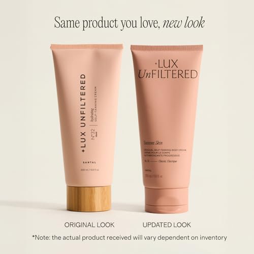 Lux Unfiltered Summer Skin Gradual Self Tanner - Hydrating Lotion